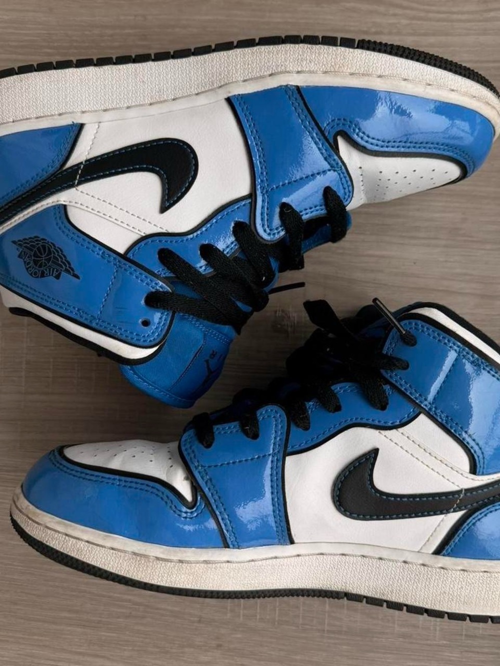 Nike Air Jordan 1 Low - Blue / Black / White